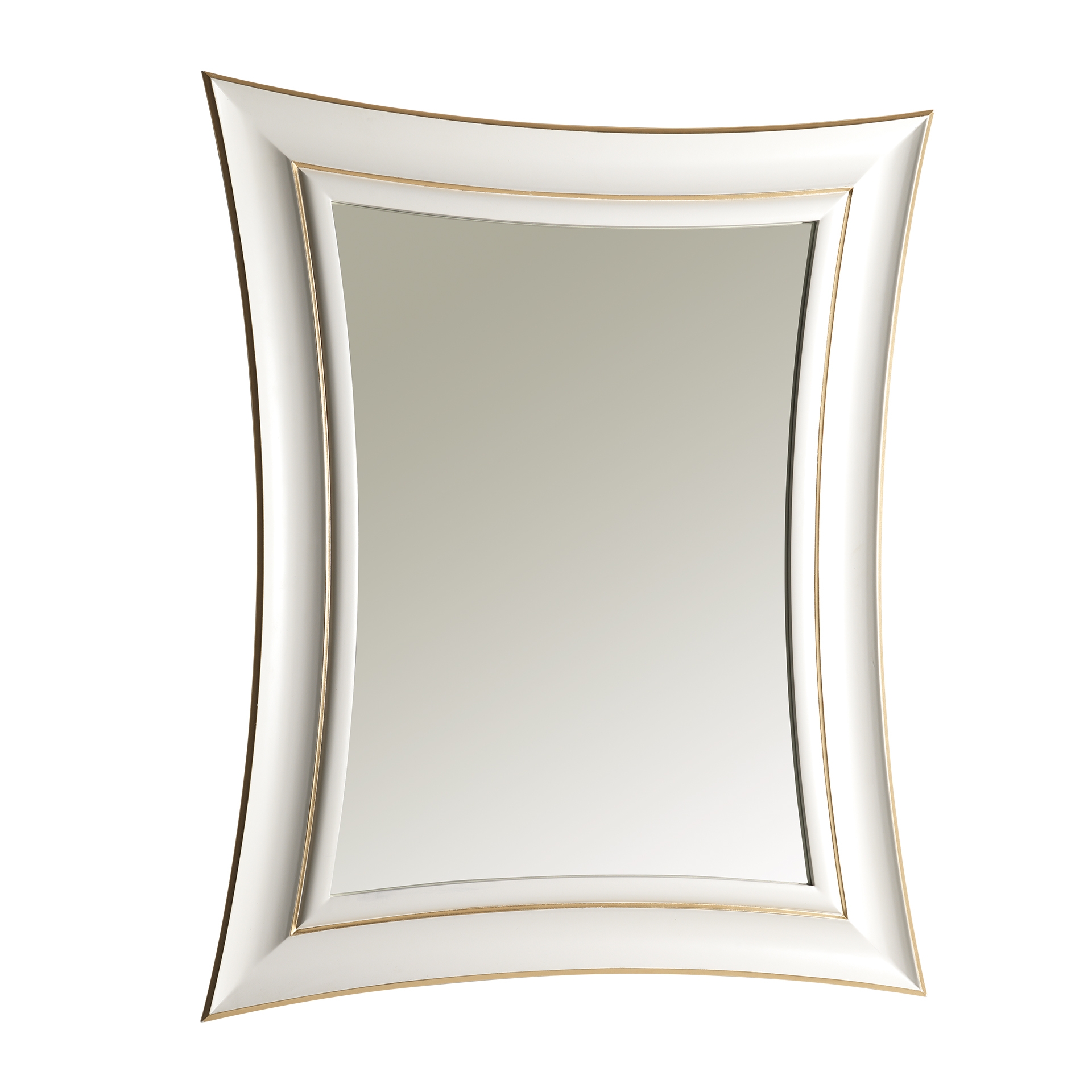 VV21 3SC Зеркало Via Veneto White and Gold Classico Treesseci 3SC