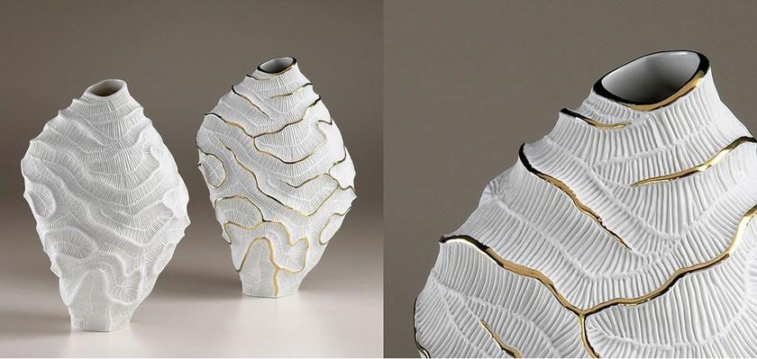 Fos Ceramiche Фарфоровая ваза Fossilia Fb-12 - Вид №2