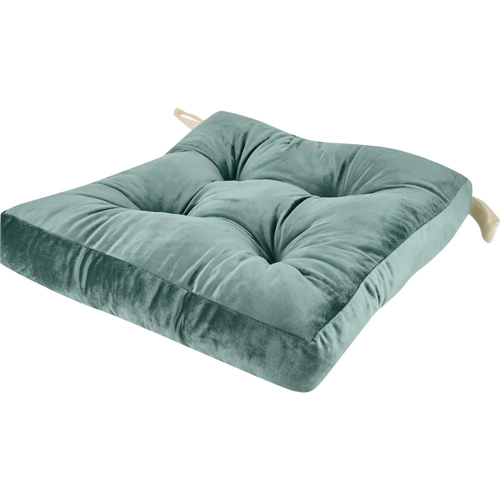 Подушка для стула Jimena 40x40 см цвет зелёный SEASONS STLM-2142460 - Вид №1