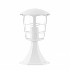 Уличный светильник ландшафтный H 30 см белый Aloria 93096 EGLO ПОД СТАРИНУ, ФОНАРЬ 00-3898543 Белый;прозрачный