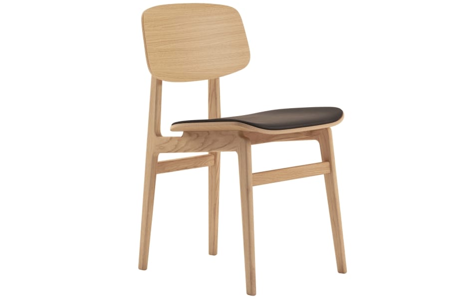 Дубовый стул с мягким сиденьем NORR11 NY11 ARCH-00008405 - Вид №11