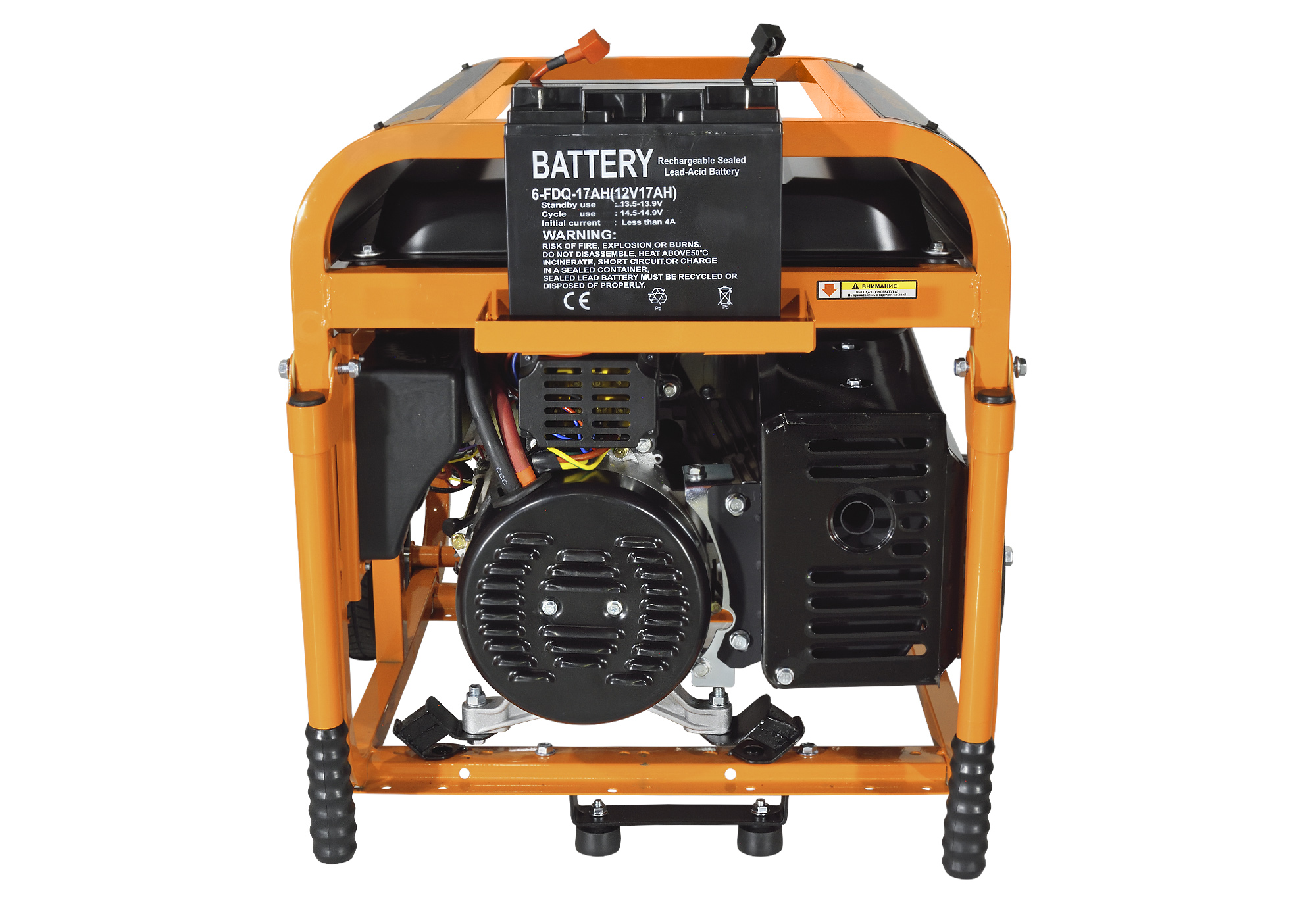 Электрогенератор   бензиновый Carver PPG-6500E WELDER 9100267 STDN-0038870 - Вид №2