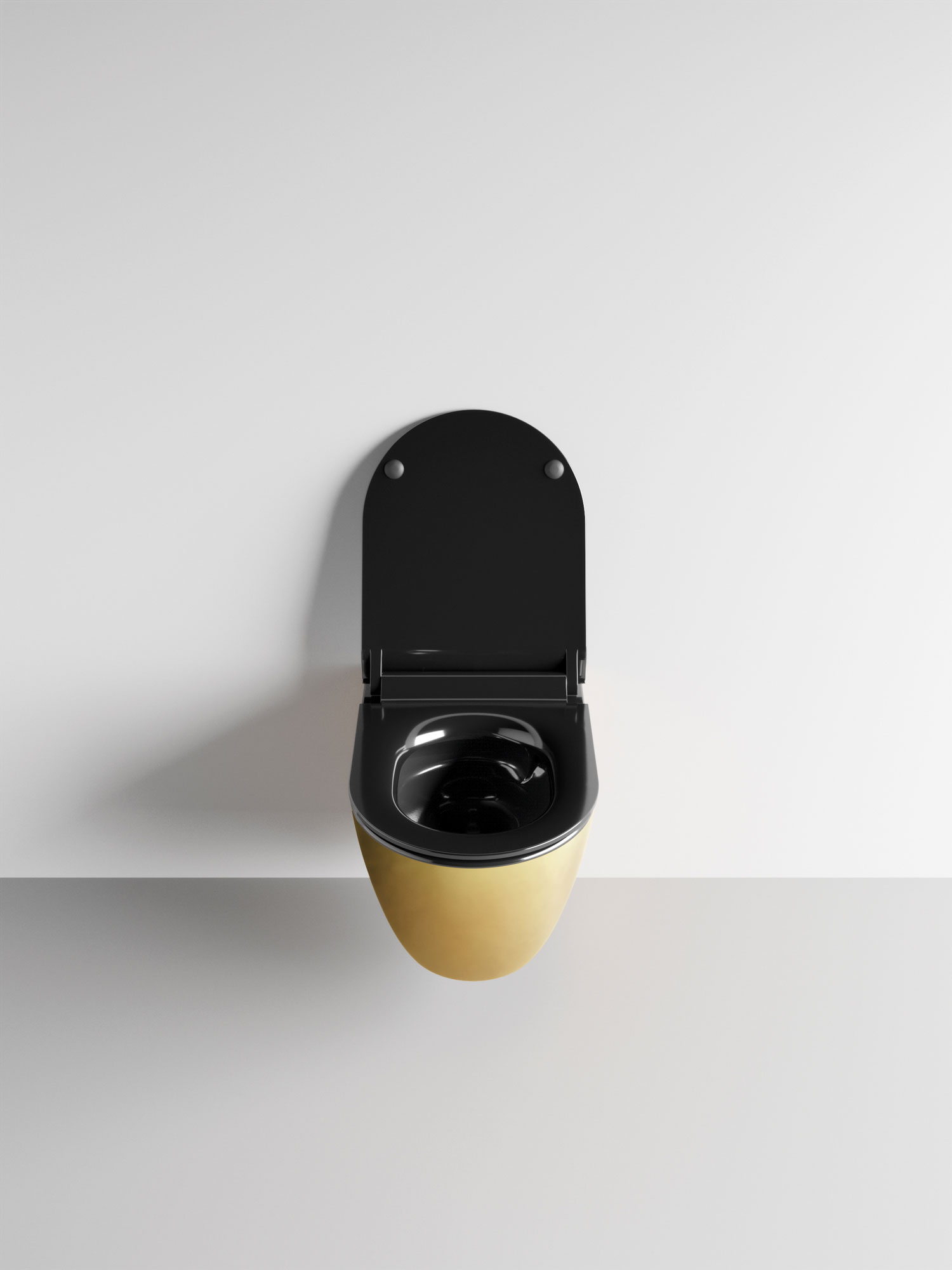 881551 Подвесной унитаз настенный Черный GSI ceramica  Италия  - Вид №1