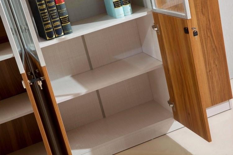 Arrediorg.it® Высокий деревянный офисный блок с распашными дверями Evolutio C208  - Вид №2