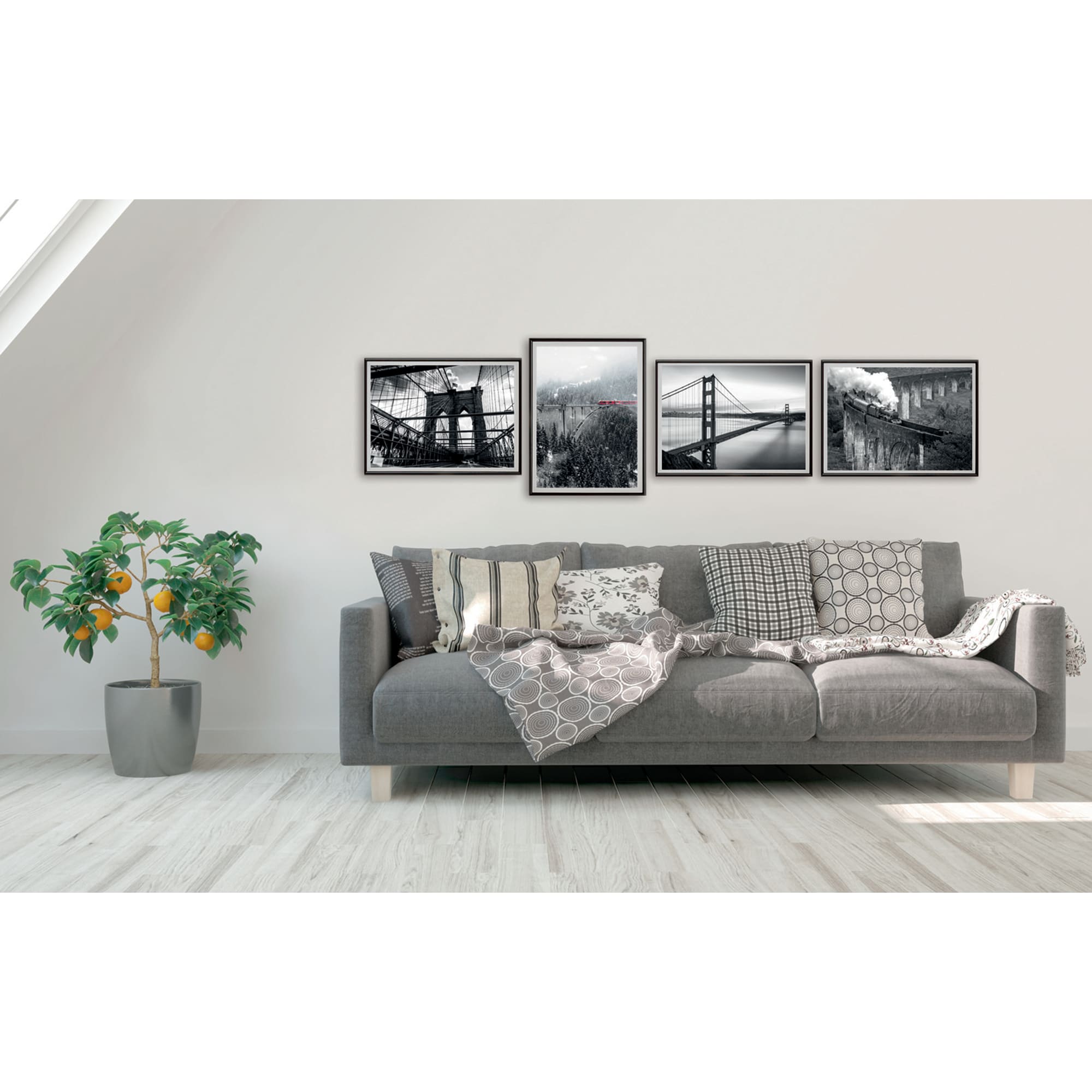 83308835 Постер «Поезд» 21x29.7 см Santreyd  - Вид №1