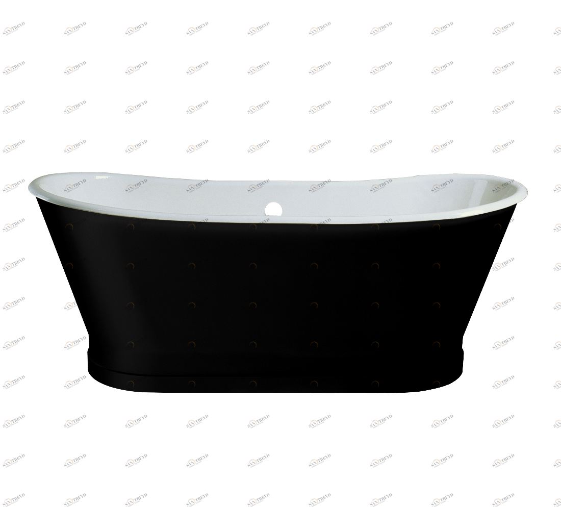 Gentry Home Новая Канада Cast iron bathtub Ral 9005 GH101910 