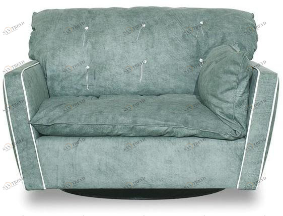 BAXTER Поворотное кожаное кресло с подлокотниками Sorrento sun-id-1422254