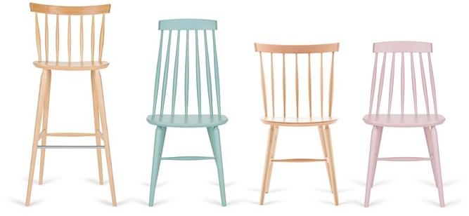 Paged Стул из бука  A-9880  - Вид №3