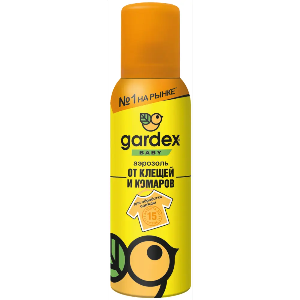 Аэрозоль от клещей Gardex Baby, 100 мл Santreyd STLM-2084305