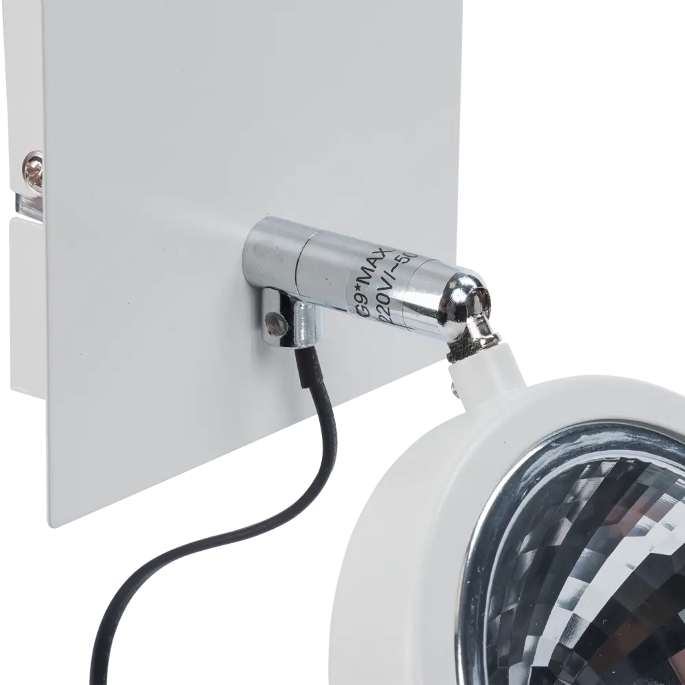 Бра Goss 1221/1A, 1хG9x40 Вт, металл, цвет белый/хром 82026141 STLM-2157438 J-LIGHT  - Вид №4