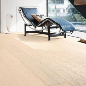 Паркетная доска Haro 4000 Series Top connect Пуро снежный, Маркант Дуб Рустик с брашью (Текстурированная) 2200х180 мм.