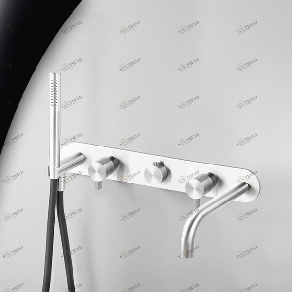 Смеситель для ванны сталь глянцевая TOOX Radomonte TXQ52L