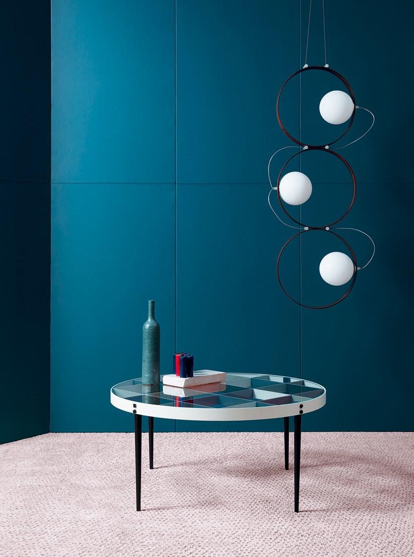 Molteni & C. Круглый журнальный столик из хрусталя Heritage sun-id-1433677 - Вид №1