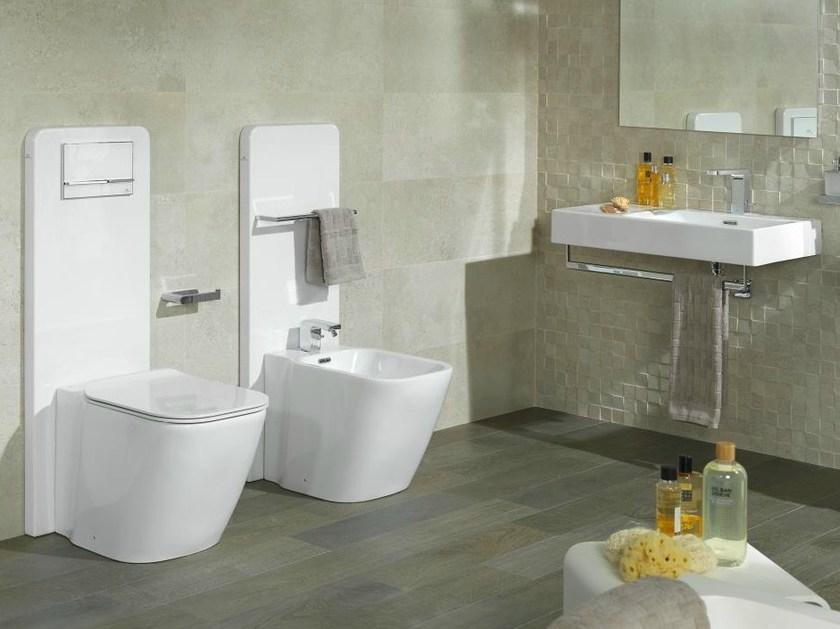 100100178 Подвесная раковина настенная овальная Noken Essence-c белая - Вид №4