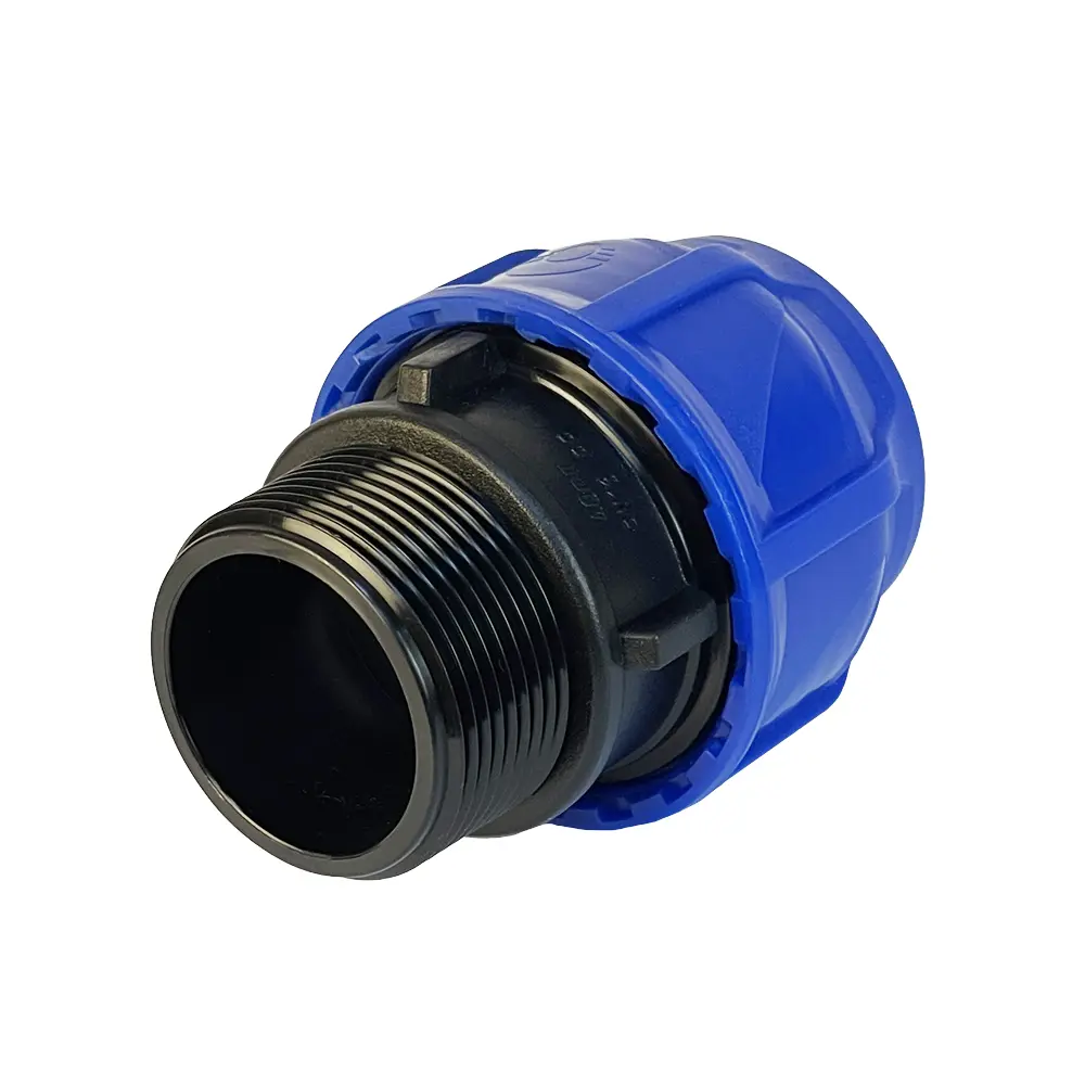 Муфта комбинированная ПНД Valfex 1 1/2"x40 мм НР 121001140112 STLM-2003389 - Вид №1