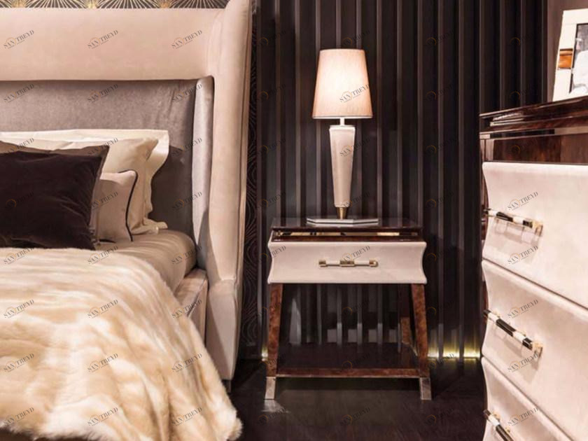 Turri Кожаная тумбочка для гостиниц Noir sun-id-1447331