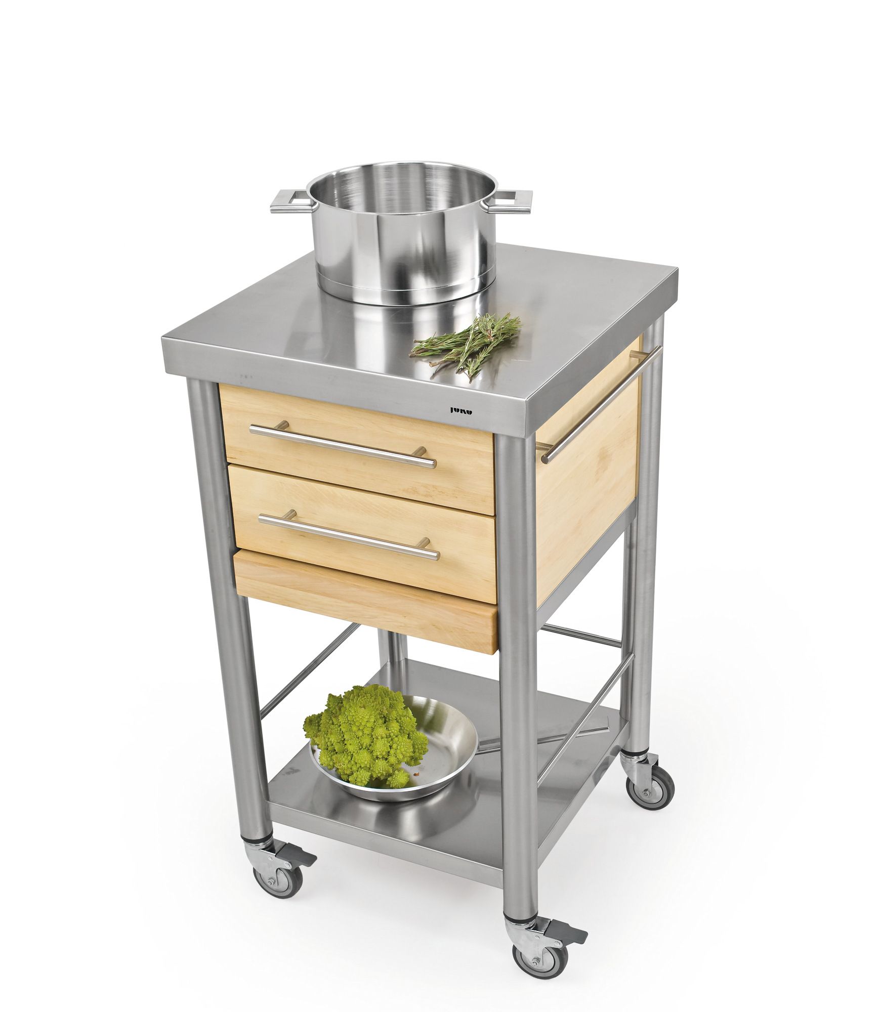 Отдельно стоящий кухонный модуль из нержавеющей стали и дерева JOKODOMUS Auxilium ARCH-00074086 - Вид №4