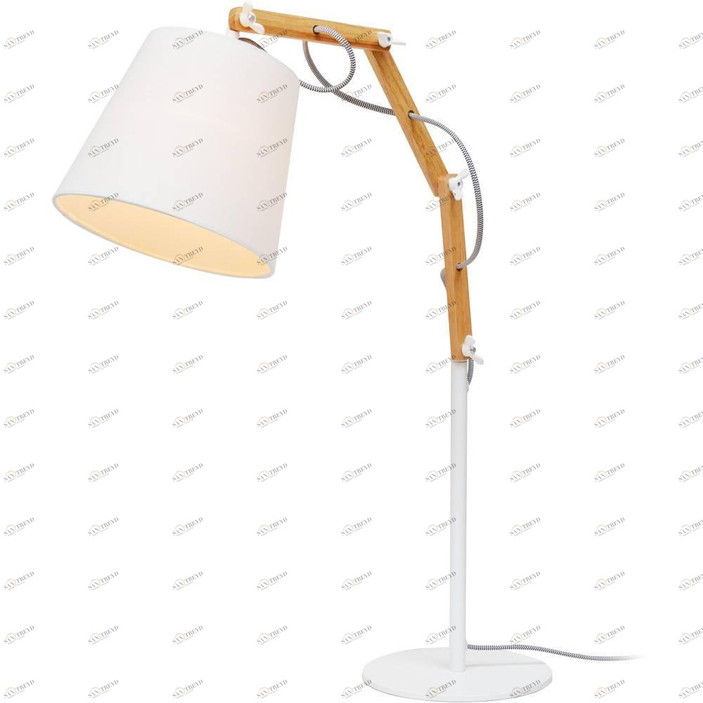 Настольная лампа Arte Lamp Pinoccio A5700LT-1WH ARTE LAMP КЛАССИЧЕСКИЕ 079545 Белый 