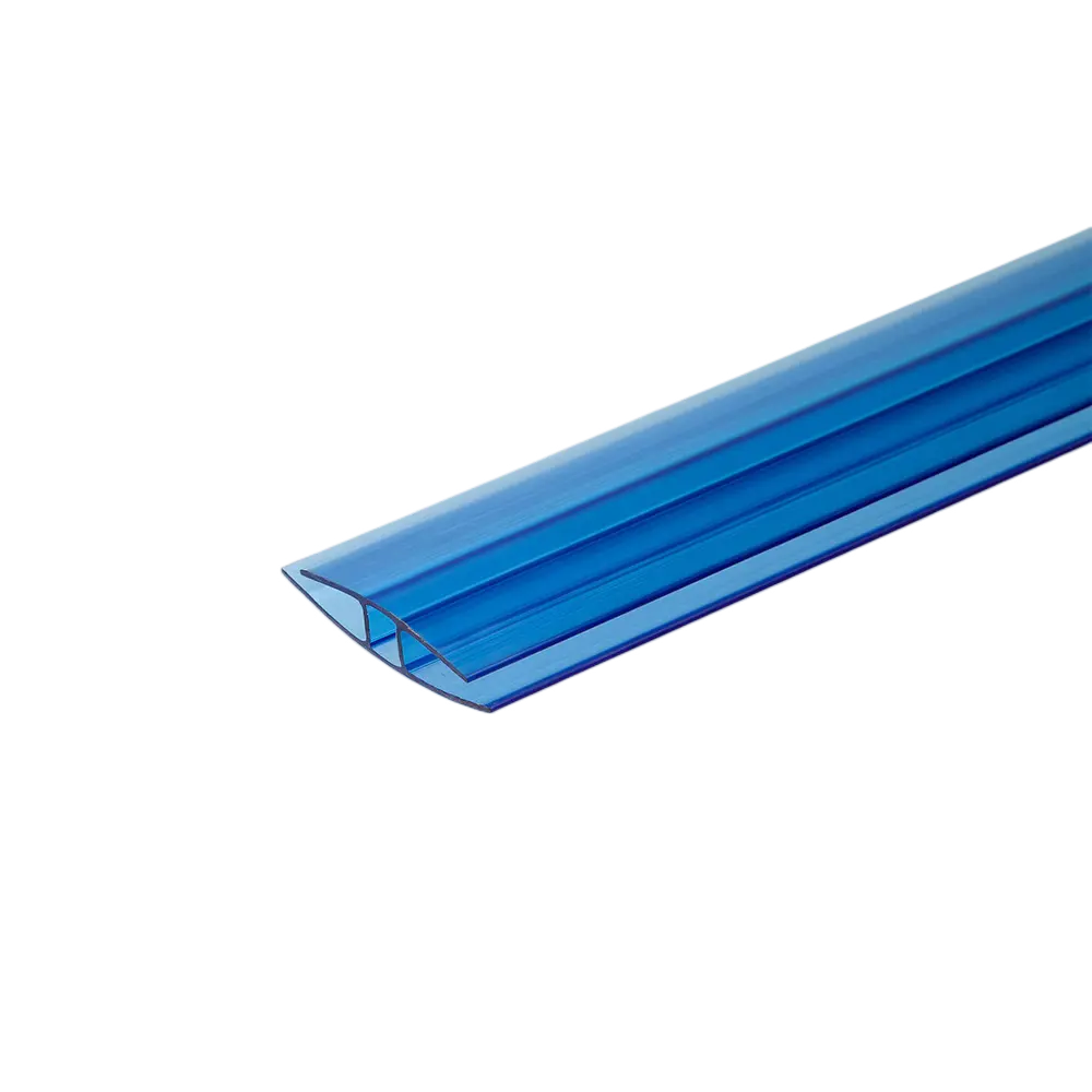 Профиль соединительный для поликарбоната Колибри 6 мм 3 м синий Santreyd STLM-2147908