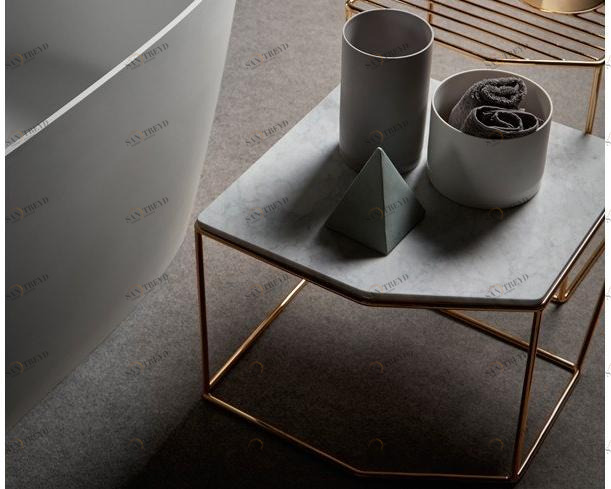 INBANI Табурет для ванной из мрамора Forma sun-id-1363315