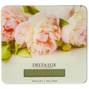 5354083 Кухонные весы DELTA LUX DE-006KE разноцветный