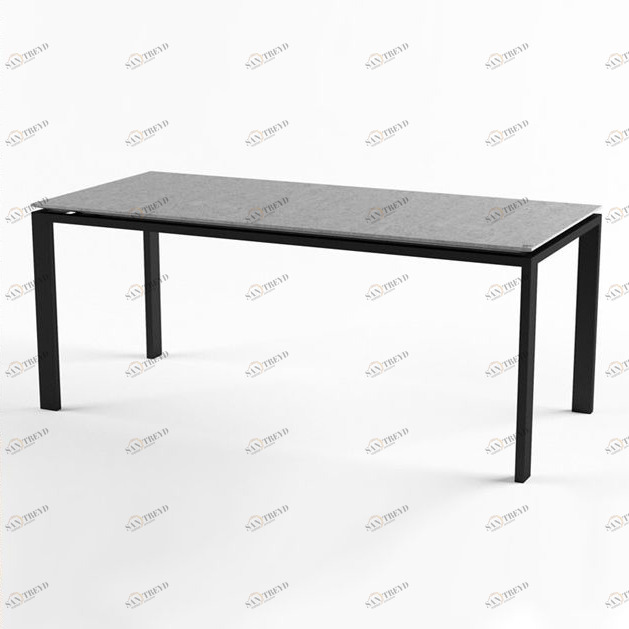 BetOn Стол обеденный со стальным каркасом МЕБЕЛЬ ИЗ БЕТОНА CF402