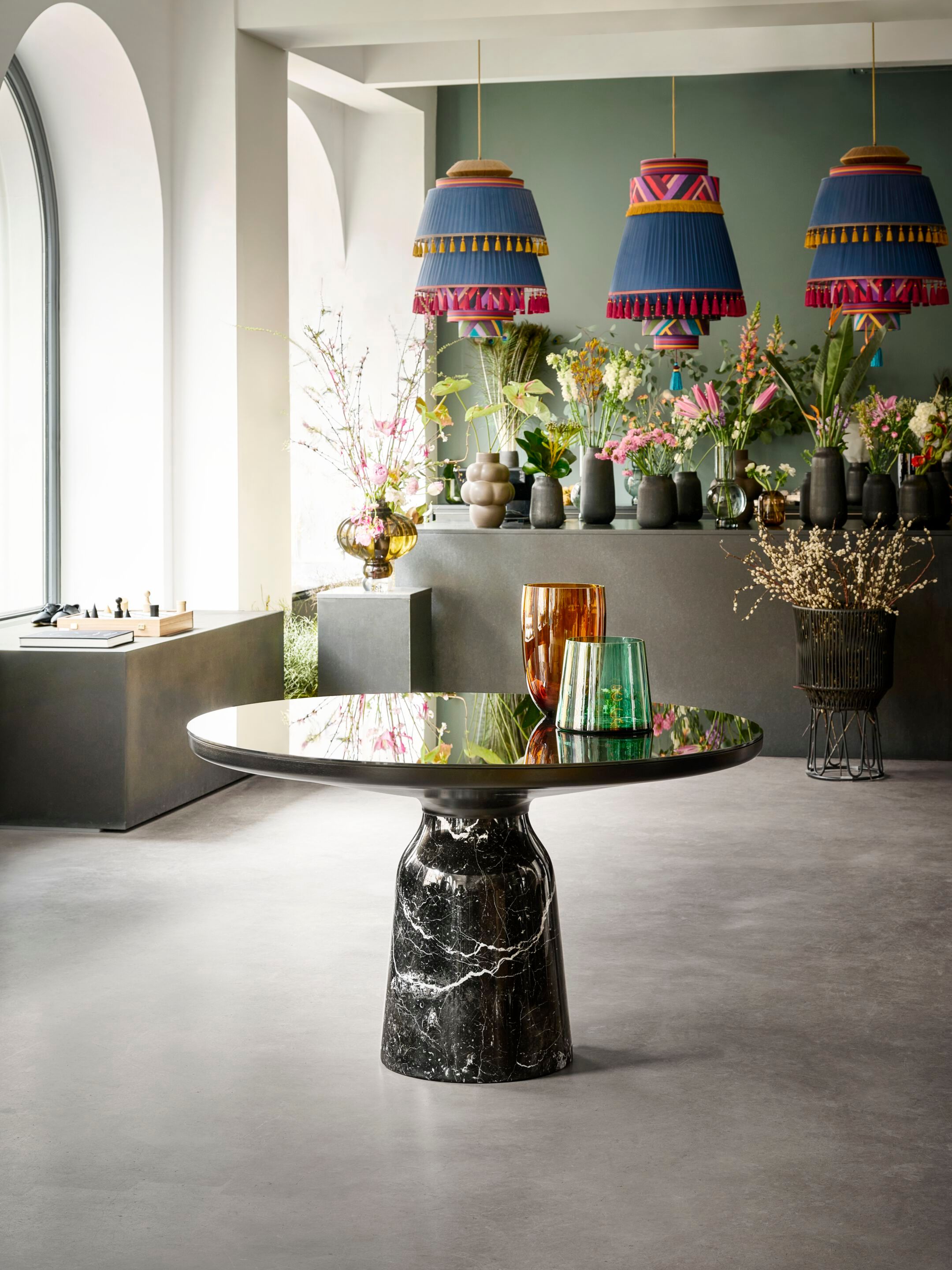 Круглый мраморный обеденный стол Classicon Белл ARCH-00096688 - Вид №3