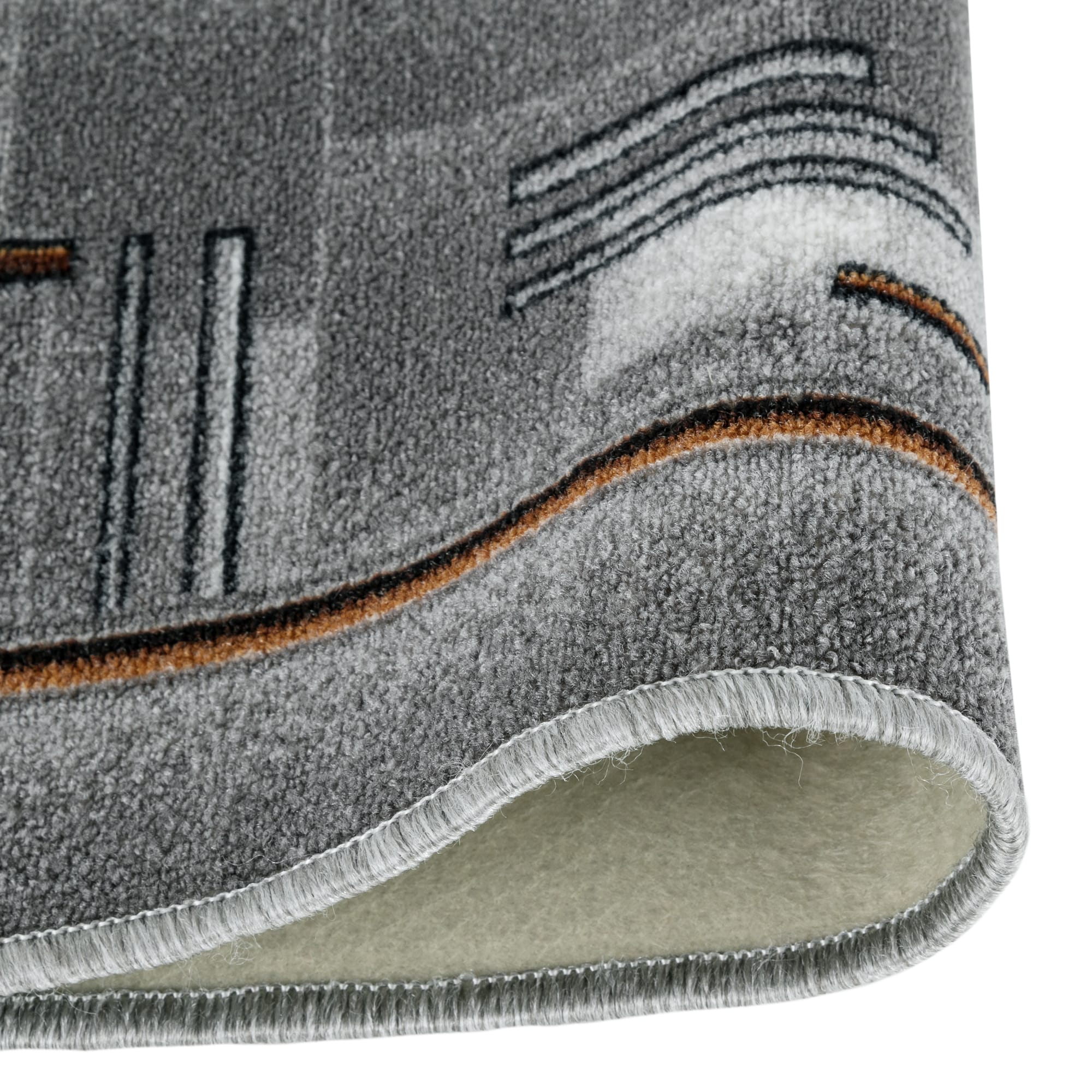 82406911 Дорожка ковровая «Валенсия» 1 м, цвет серый/красный Santreyd  - Вид №2