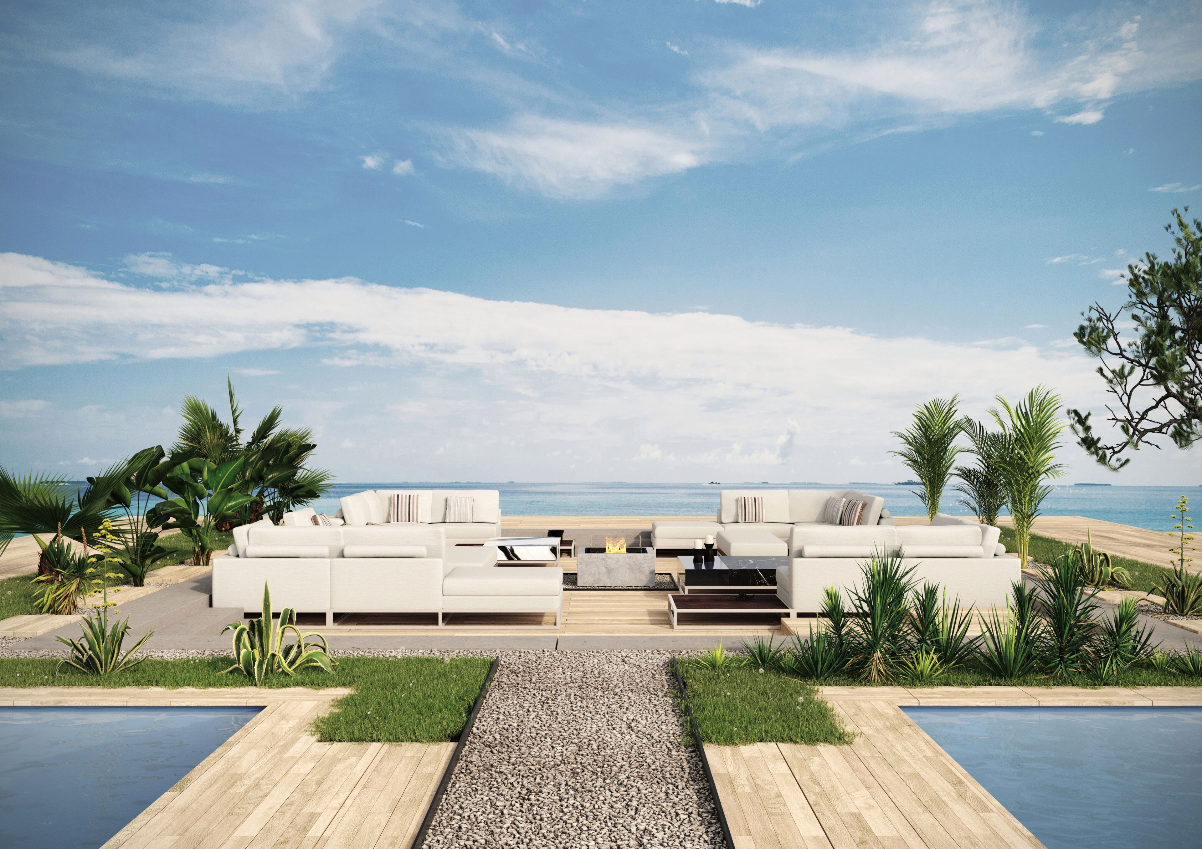 Ткань сад диван Formitalia Bolgheri ARCH-00054042 - Вид №3