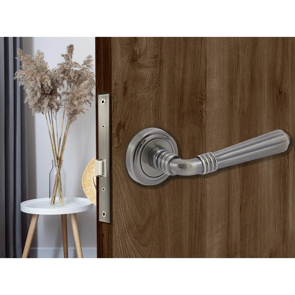 Дверные ручки Palladium Brissac, без запирания, цвет бронза STLM-2166219 - Вид №5