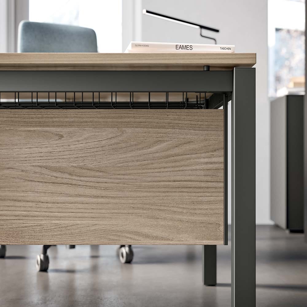 Модульный рабочий стол Quadrifoglio Group дизайн-офис ARCH-00089584 - Вид №9