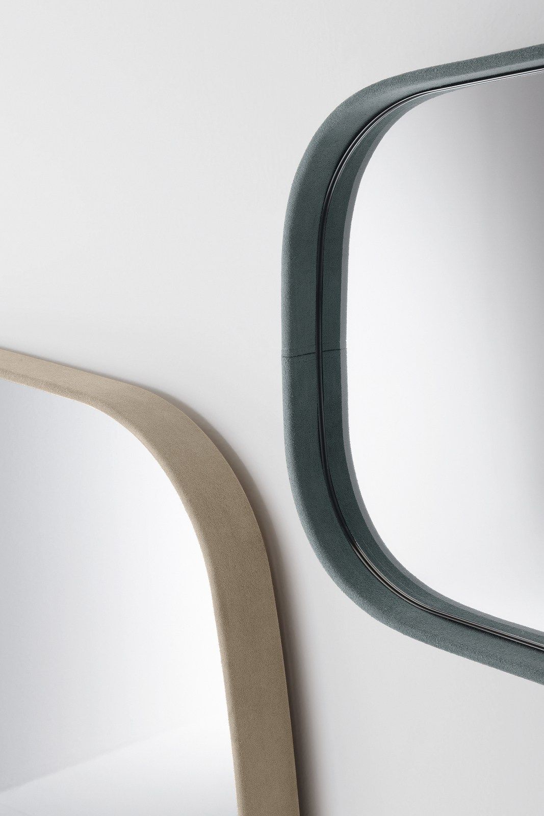 Квадратное настенное зеркало с рамкой Gallotti&Radice SOFT ARCH-00064060 - Вид №1