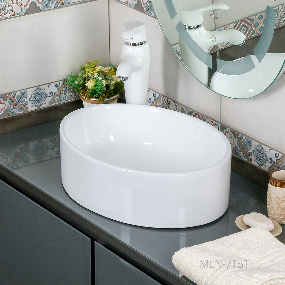 Накладная раковина melana mln-7151 7151-805 - Вид №1