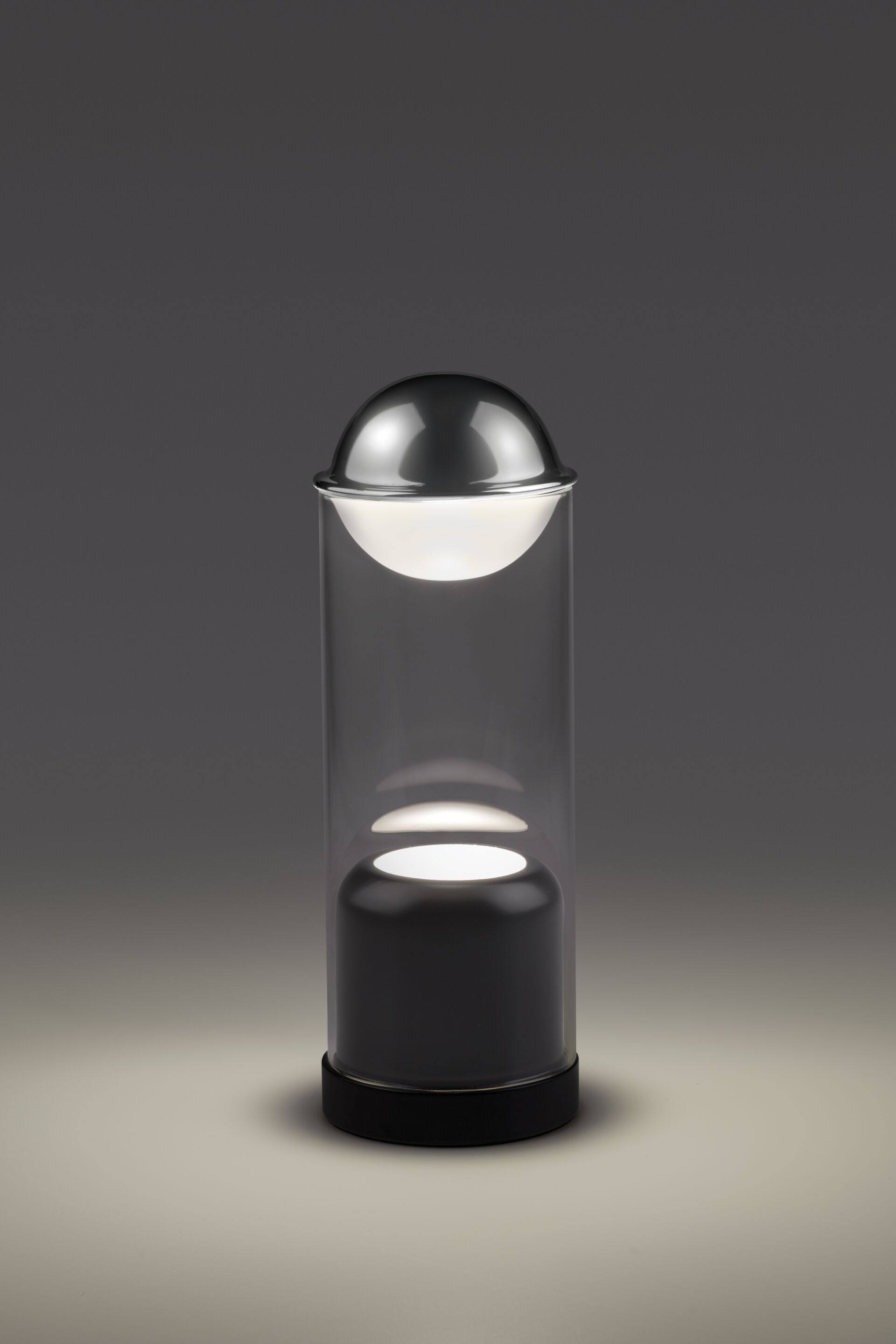 Настольная лампа из боросиликатного стекла Euroluce Lampadari Theorem ARCH-00129203 - Вид №4