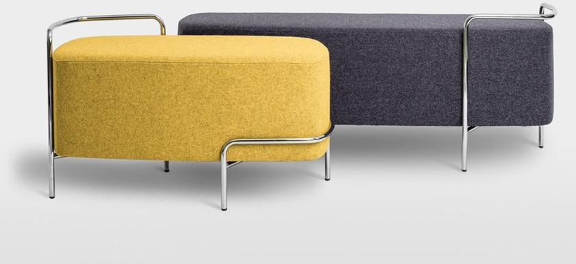 Real Piel Мягкая скамья из ткани sun-id-1455937 - Вид №10