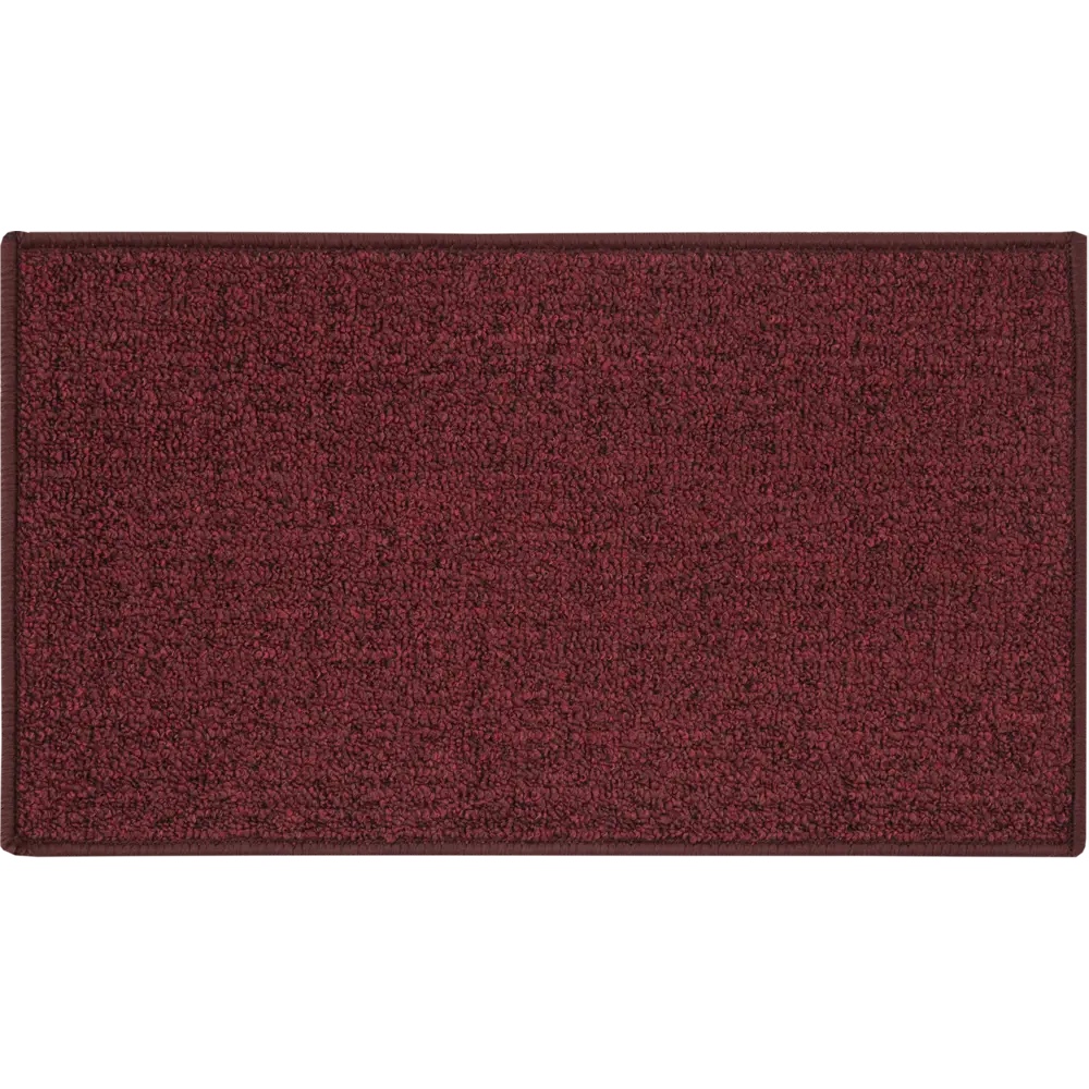 Коврик Детройт 40x70 см полипропилен/резина цвет бургундия 89091745 STLM-2075557 CTIM 