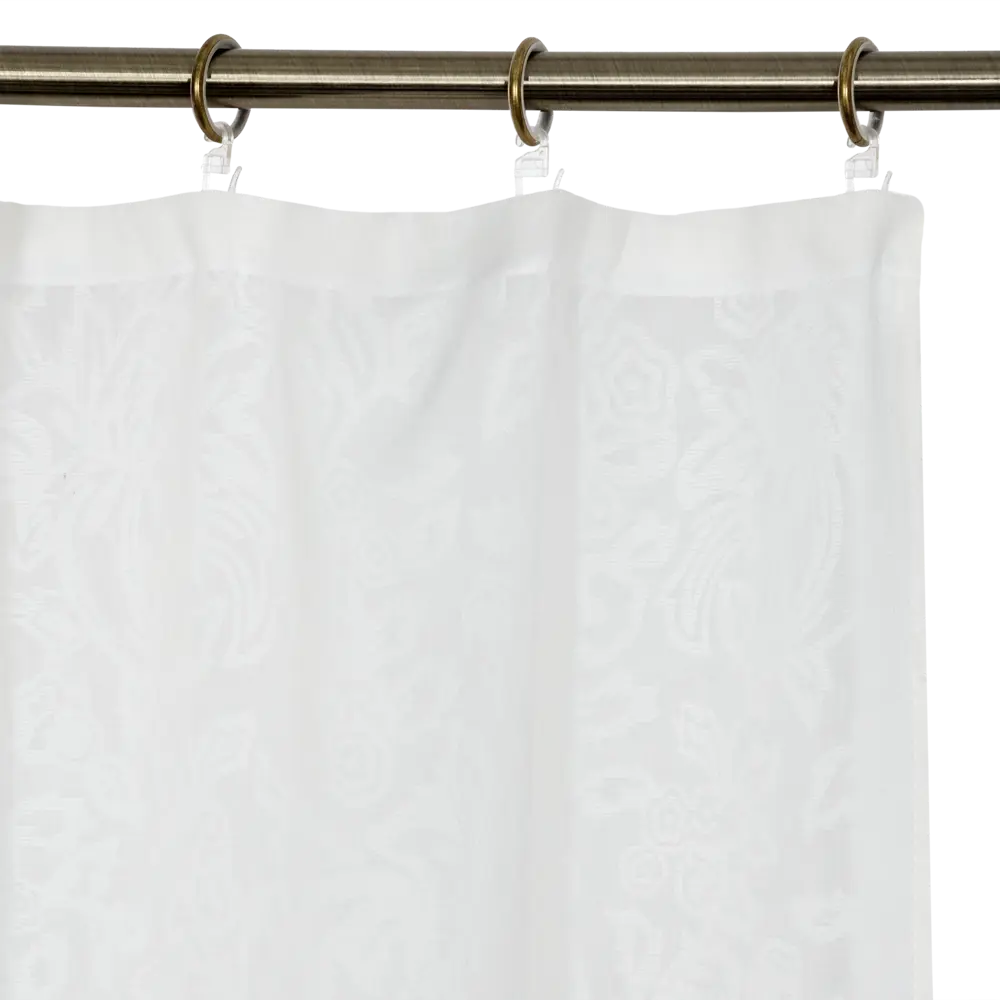 Тюль на ленте «Деворе» 250х180 см цвет белый WITERRA STLM-2066366 - Вид №2