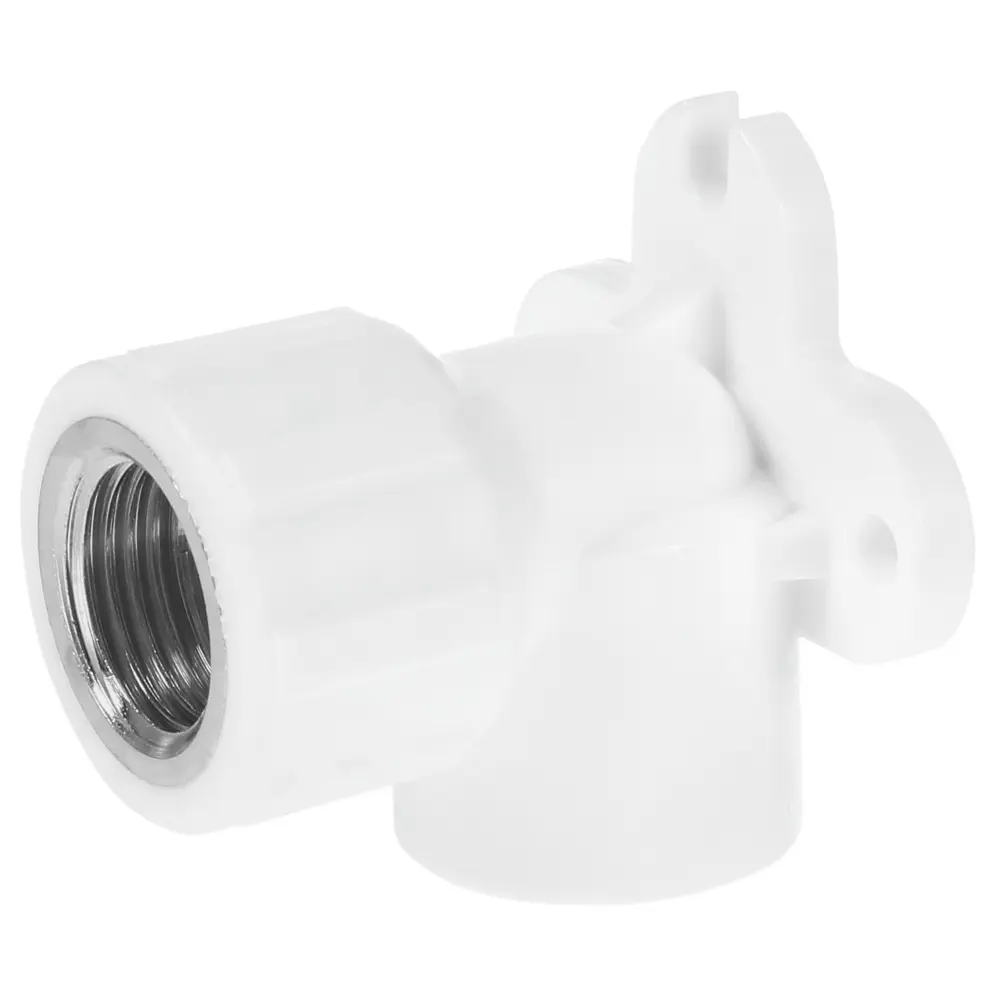 ПОЛИТЭК Колено настенное с резьбой 1/2" для трубопровода 13564980 STLM-0003377