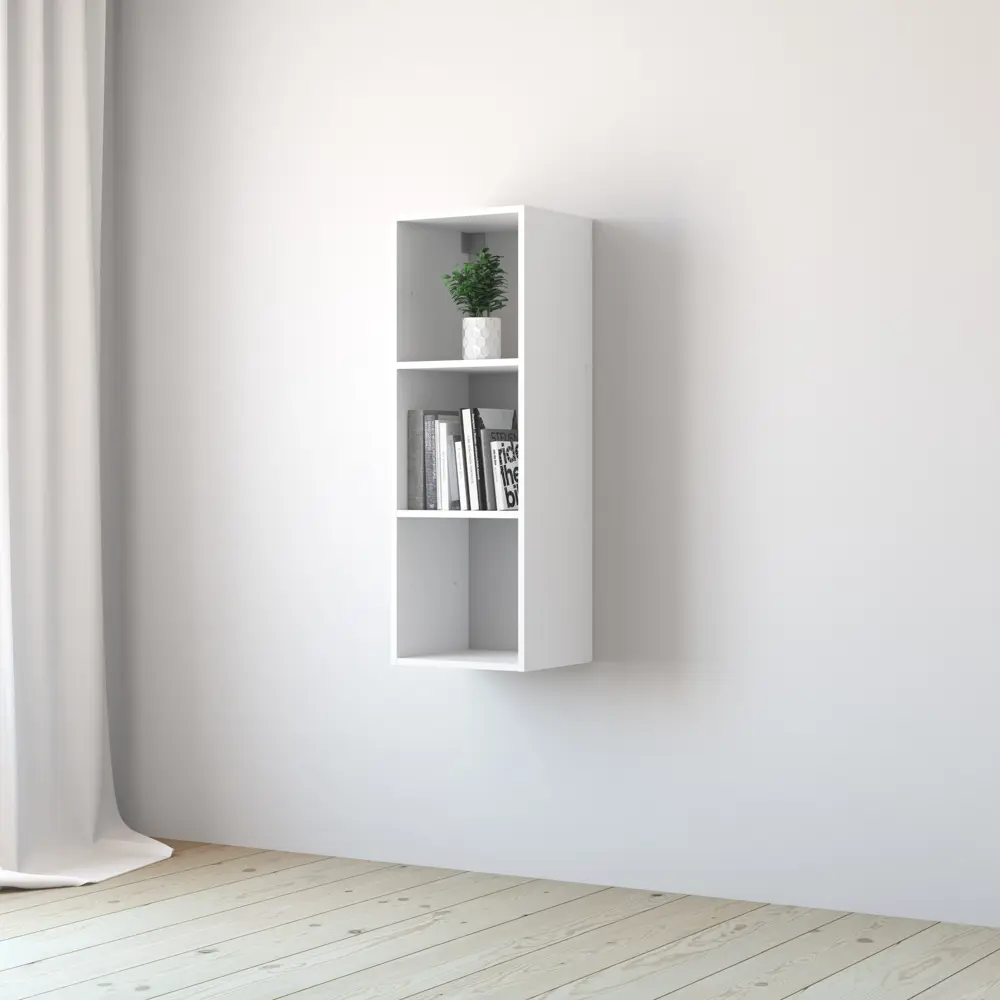 Стеллаж SPACEO KUB 3К, 36х104х31,7 см, цвет белый STLM-2153008 - Вид №5