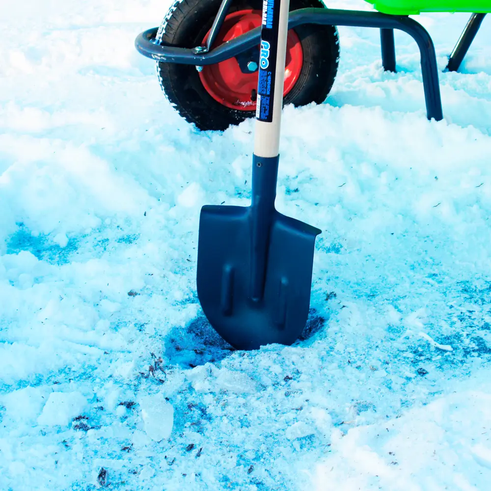 Лопата штыковая остроугольная Zaryapro с черенком ПАВЛОВСКАЯ ЗАРЯ STLM-2148857 - Вид №4