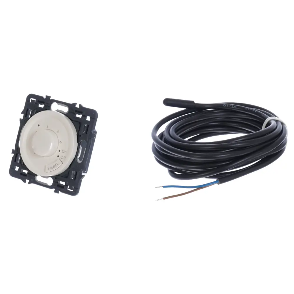 Терморегулятор для теплого пола Legrand Celiane механический, цвет бежевый STLM-2132781 - Вид №1