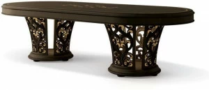 Carpanese Home Овальный деревянный стол Heritage 6013