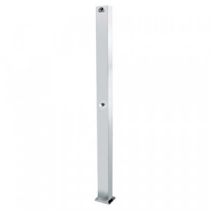 9220 Idral Душевая стойка из нержавеющей стали с самозакрывающимся краном с одной кнопкой