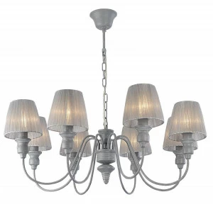 Люстра дизайнерская Flashed SUPERNW ДИЗАЙНЕРСКИЕ, MIRAGE 055943 Серый