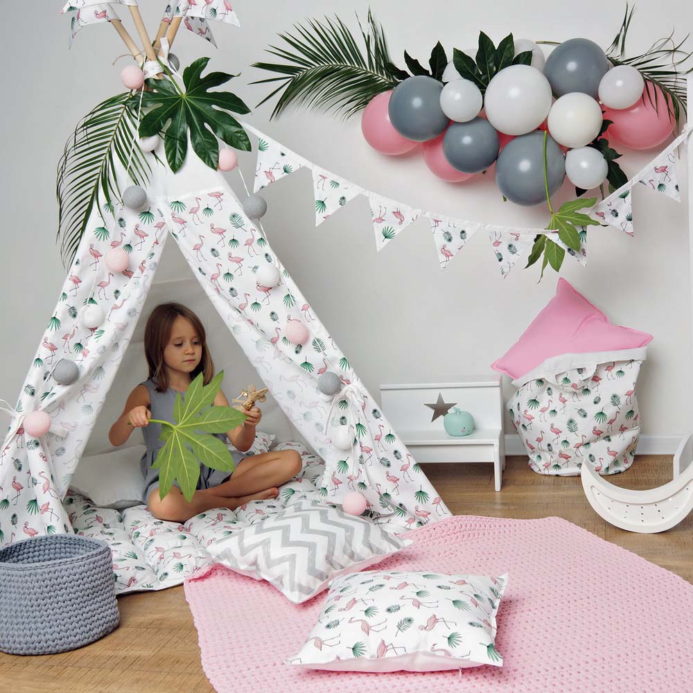 Вигвам для детей Flamingo VAMVIGVAM FLAMINGO 281894 Белый;розовый Santreyd  - Вид №2