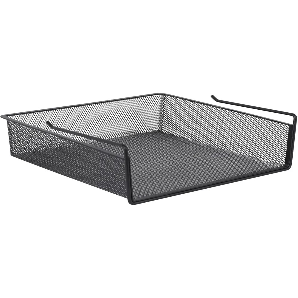 Выдвижная корзина с рамой KONSENSA 36x35.7x12 см цвет черный STLM-2041338 - Вид №2