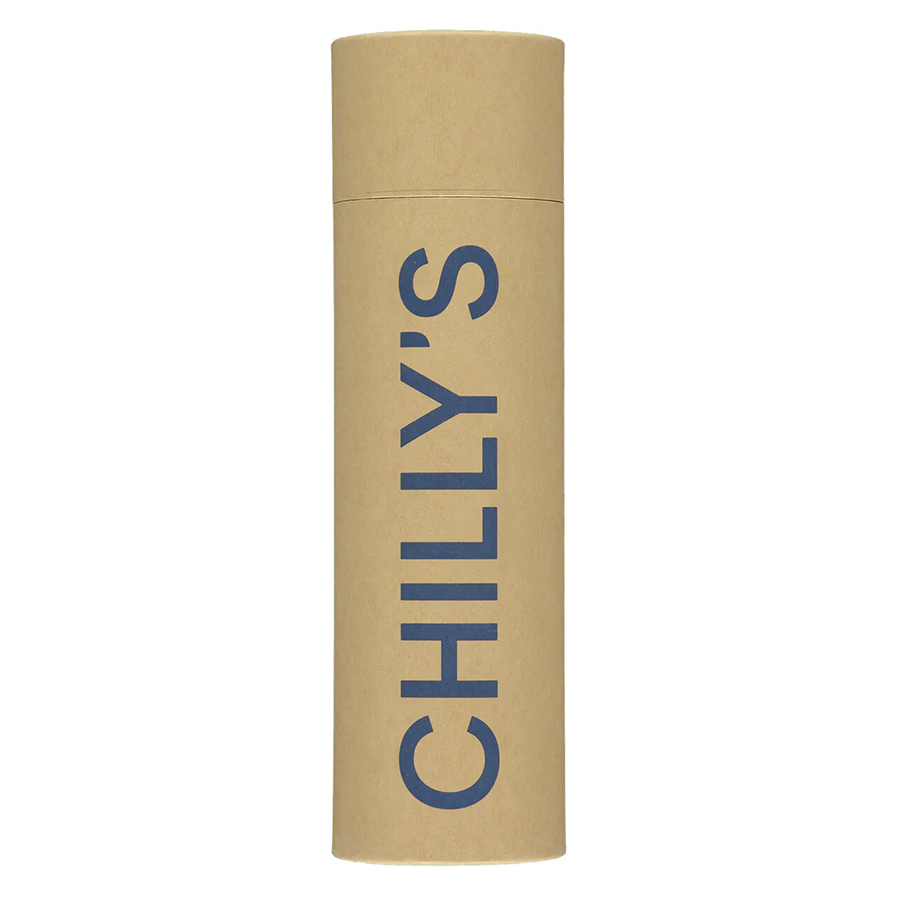 Термос 500 мл синий Matte Blue CHILLY'S BOTTLES ДИЗАЙНЕРСКИЕ 00-3947990 Синий  - Вид №2
