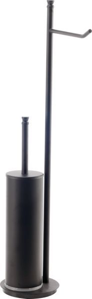 969(23) Stil Haus Hashi, стойка: бумагодержатель + ерш металлический, цвет чёрный матовый