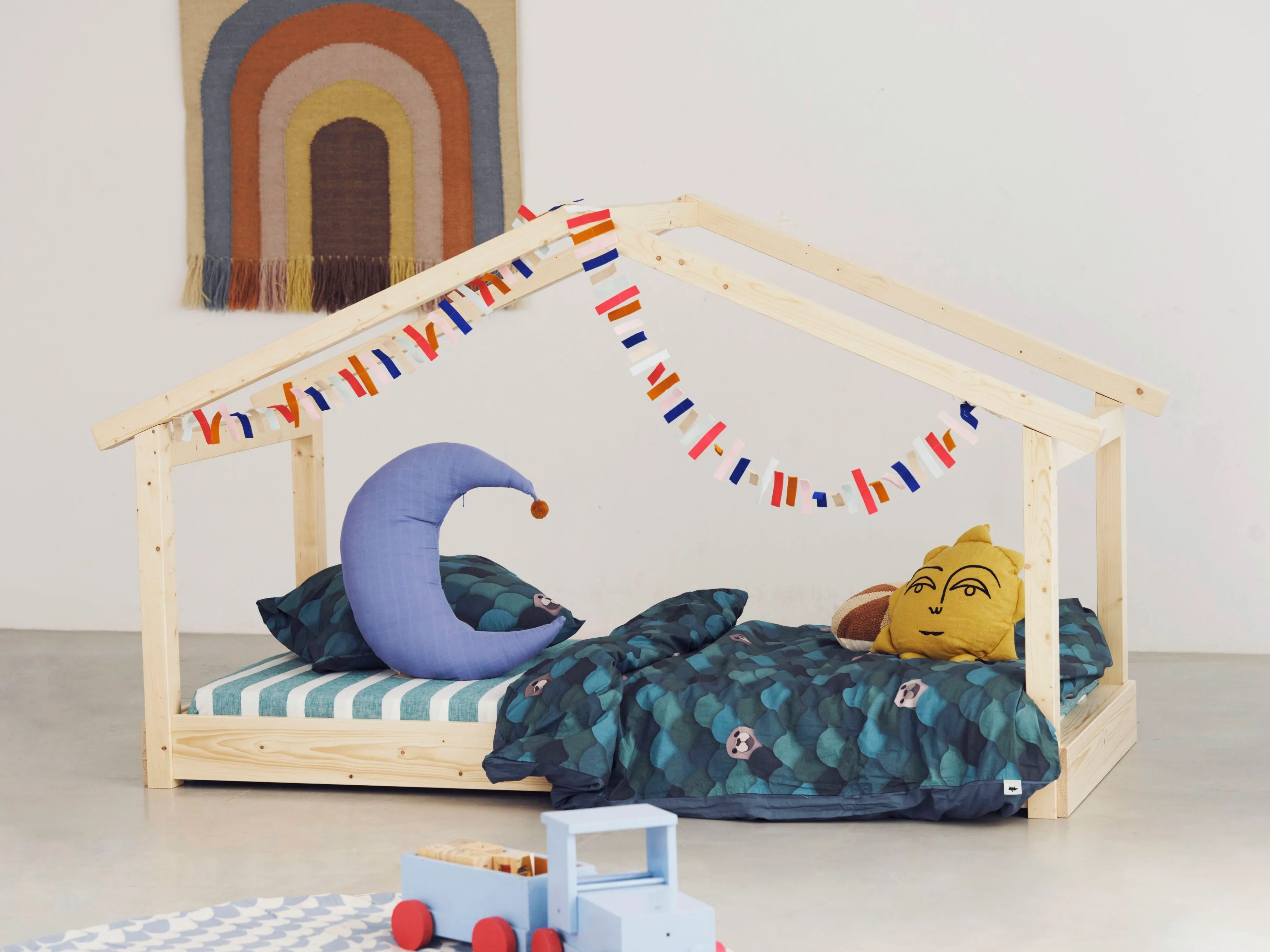 Деревянная односпальная кровать Mathy by Bols STAR LIGHT ARCH-00025578