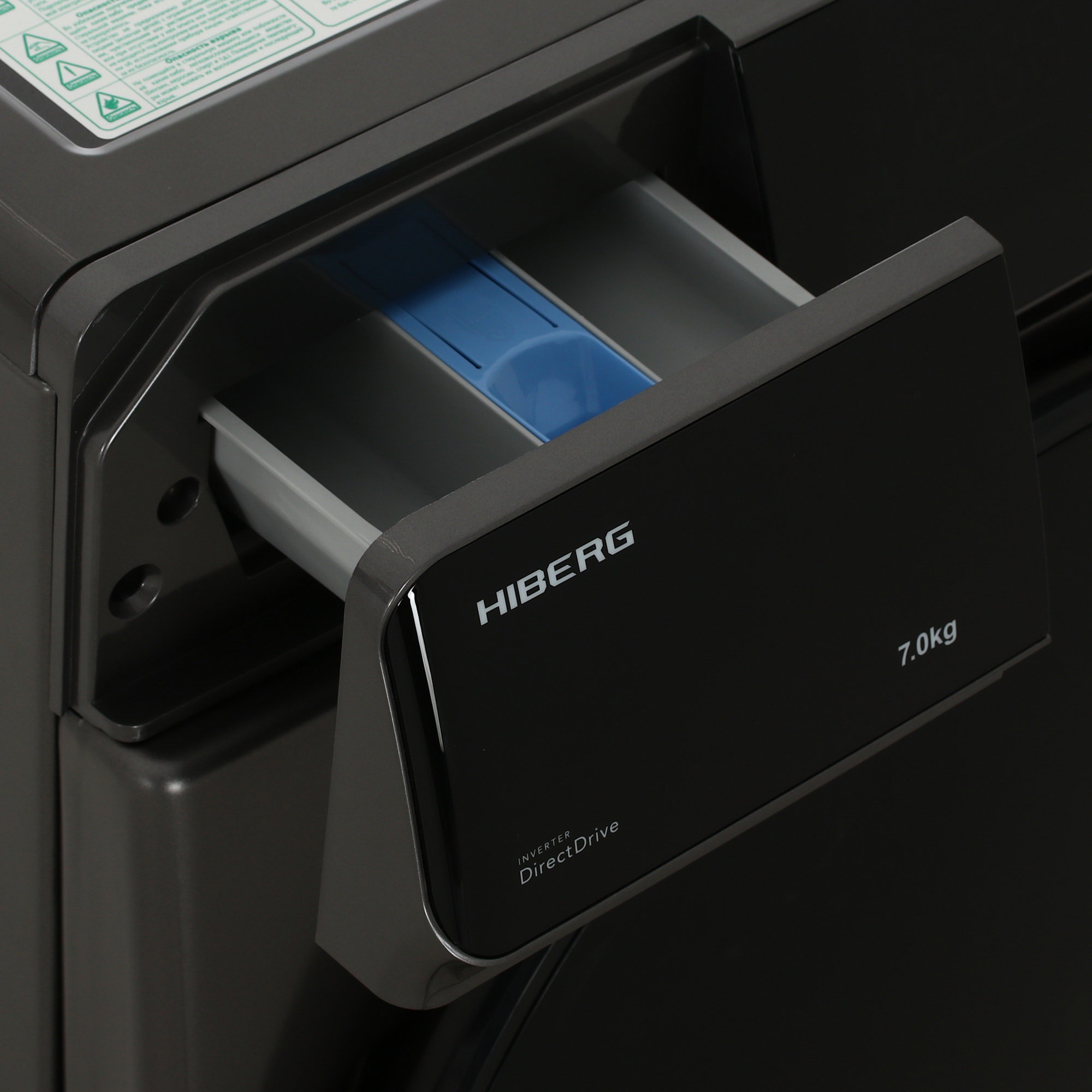 9975379 Стиральная машина HIBERG i-DDQ9-712 Sd серый STDN-0012908 - Вид №7